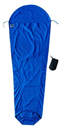 Cocoon Mumienschlafsack Baumwolle - Baumwolle - Farbe M blau