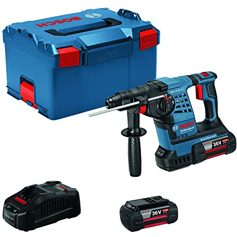 BOSCH MARTILLO PERFORADOR A BATERÍA GBH 36 VF-LI PLUS PROFESSIONAL 061190600B