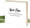 Wunderpixel® Holzbild Wenn Papa nicht, sind wir am Arsch - 15x15x2cm Holzschild zum Hinstellen/Aufhängen, Fotodruck mit Spruch auf Holz - schwarz-weißes Wand-Bild Aufsteller Dekoration Geschenk
