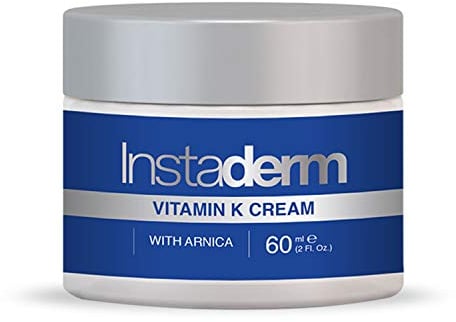 Vitamin K Creme,Prellungen Heilformel mit Arnika Dunkle Flecken Feuchtigkeitspflege gegen Prellungen, Besenreiser und gebrochene Kapillaren reparieren dunkle Augenringe, Schwellungen, Falten