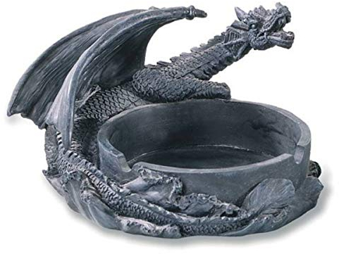 Isideco Drache umschlingt Aschenbecher