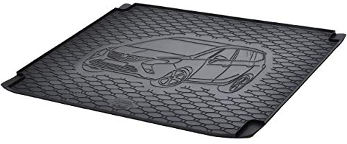 Kofferraumwanne Kofferraummatte Antirutsch RIGUM geeignet für Opel Zafira C 5-Sitzer 2012-2019 Perfekt angepasst + Magic Eraser