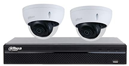 kit dahua 2 Caméras IP PoE 2mégapixels vidéosurveillance
