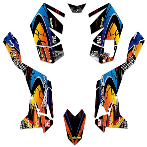 ENARUI Dekor Aufkleber Decals Graphics für Suzuki LTR 450 LTR450 2006-2014