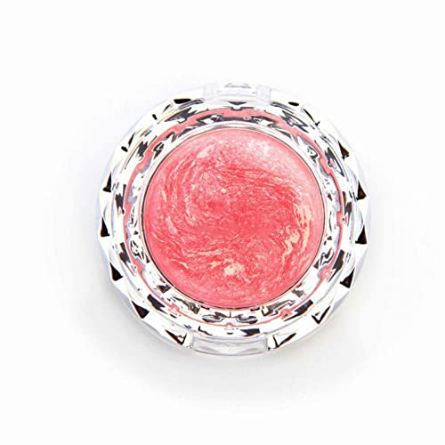 Pearlescent Blush Palette, Rouge Puder Zart pfirsichfarbenes Rosé-Rouge für jeden Hautton und jede, hochpigmentierte, leichte, luxuriöse Blush-Palette Matte Blush Powder Bright Shimmer Face Blush1