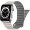 HITZEE Compatible con Correa Apple Watch 49/46/45/44/42/41/40/38mm, Correa Magnética Silicona Usable Doble Cara Compatible para iWatch Ultra 2 Serie 10 9 8 7 SE 6 5 4 (42/44/45/46/49mm, Estrella-Gris)