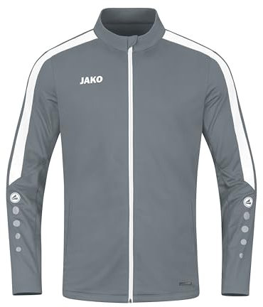 JAKO Kinder Polyesterjacke Power, Steingrau, 152