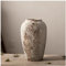 Lllunimon Vintage Wabi-Sabi Stil Keramik Vase, rustikale Boden hohe Vase für Bauernhaus Dekor, Wohnzimmer Eintrag Tisch Mittelstück, Küche, Hochzeitsgeschenk,B