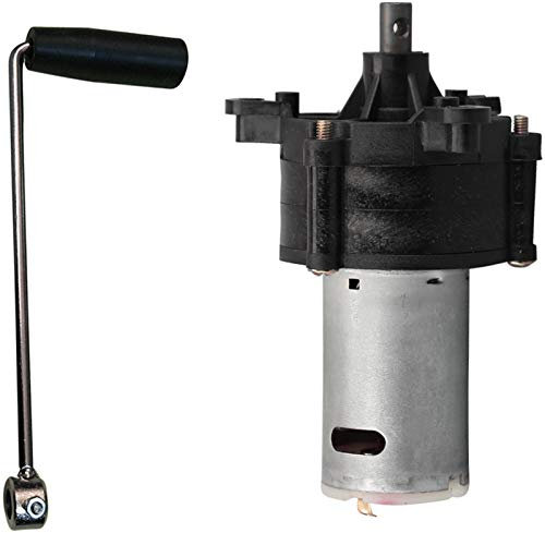 Fvoagaou 24V Generator Miniatur Handkurbel Notwind Turbine Generator Motor