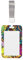 Multicolor Leaf Weed Art ID Badge Holder with Lanyard Plastic ID Card Protector Name Tag Badge Holder with Clear Window ID Card Name Badge Holder for Nurse Doctor Office Supplies