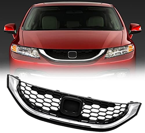 Rejillas Para H&onda Para Civic 2014 2015 Rejilla De Malla De Coche Rejilla De Parachoques Delantero