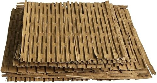 Verpackungsmaterial 10 kg – Füllmaterial & Packpolster aus geschredderten Kartonagen – umweltfreundliches Polstermaterial mit idealer Schutzwirkung – Pappschredder für Versand & Lagerung