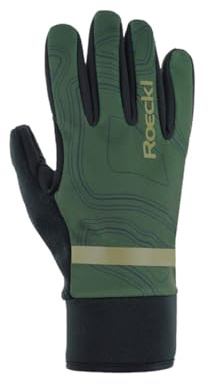 Roeckl Ranua Kinder Winter Fahrrad Handschuhe lang grün 2026