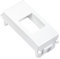 FANTON 23939-B10 Kit 10 adattatori tipo Keystone per placche e supporti VIMAR PLANA colore bianco