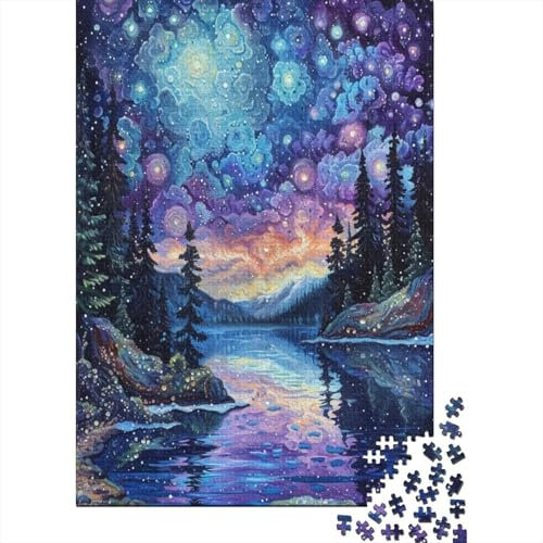 Van Gogh Forest 1000 Pieces Jigsaw Puzzles for Adults, Adult 1000,Puzzle 1000 Pieces,Family 1000 Piece Jigsaw Puzzle Educational Games For Adults And Kids Great Gift For All Ages 1000pcs (75x50cm)