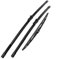 Limpia Parabrisas para Seat Ibiza 6J 2009-2012 Parabrisas Ventana Lluvia Cepillos 24+16+14 Juego De Escobillas Limpiaparabrisas Delanteras Y Traseras Escobillas limpiaparabrisas Coche