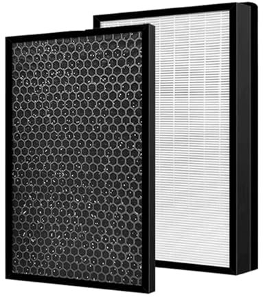 TFNVYQQZ Filtro HEPA De Carbón Activo 2 En 1 De Repuesto For Aspiradora XD6220U0, Compatible con PU2530 Y PU2532U0, Rowenta Y Pure Air Essential.