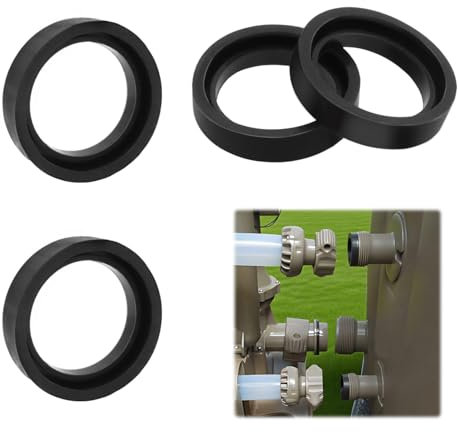 SIGANDG Joint D'entrée et de Sortie pour Intex Pure Spa, Joints pour Simple Spa de Remplacement 11699, Empêche Les Fuites et Maintient l'intégrité de l'eau grâce à l'étanchéité pour Piscin,4 PCS