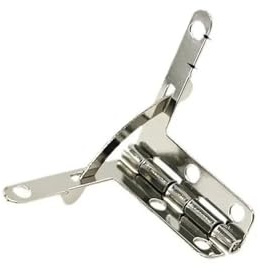 Charnière pliable for tablette, 1 pièce, for avions et voitures, charnière perforée à 4 trous, charnière pliable d'angle flexible avec(Green)