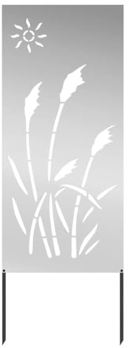 vidaXL Gartenpartition – Sichtschutz Trennwand, Außenscreen, dekorative Barriere, separater, modernes Design, funktionaler Akzent