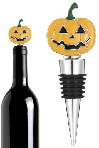 Bouchon De Bouteille De Vin Halloween | Scellant Halloween Pour Bouteille De Vin - Bouchon Étanche Pour Champagne Et Boissons Déco Pour Cuisine Salon Cave Fêtes Mariage