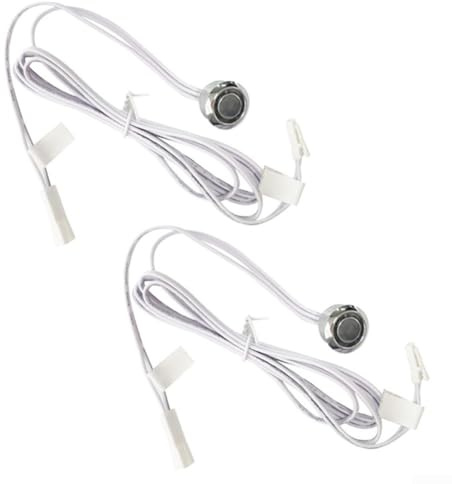 Zoegneer 2PCS Touch Dimmer Sensore Interruttore 12V/24V Finitura Cromata Per Cabinet LED Luci Striscia E Mobili Illuminazione Per Cucina Bagno E Armadio Illuminazione