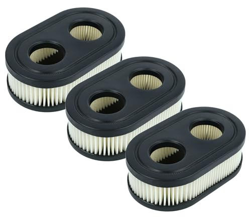 vhbw 3x Filter kompatibel mit Viking MB 448 PT Rasenmäher - 11,1 x 6,7 x 3,4 cm