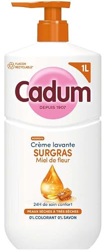 Cadum Douche Crème lavante surgras Miel de fleur 1L
