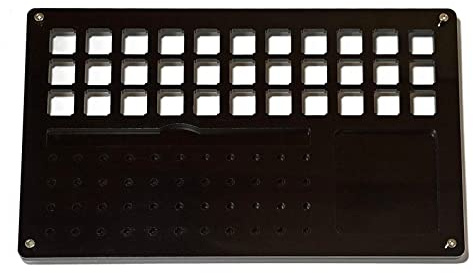 Hsioluted Switch Lube Station Acrylic Double-Deck Switch Removal Platform 33Keyswitch Tester for Mechanical Keyboard Lube Station Tester Opener for Keyboard Kit