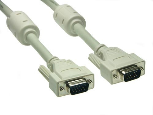 Anschlusskabel S-VGA Stecker an Stecker, grau, 15m, Good Connections®