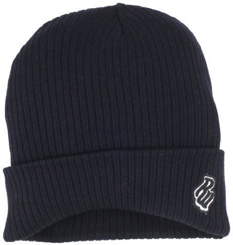 Rocawear Herren Core Rib Knit Beanie, Schwarz, Einheitsgröße