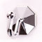 White Hinge 4x Self Adhesive Silver Curtain Tie Backs