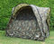 Eventzelt/Wurfzelt Callieway® „Kwiki“ Pop-up Zelt 225x225cm (4 Personenzelt) (Camouflage Woody)