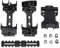 Generica Airsoft Softair APS 2X Quad-Load Schrot Caddy-System mit Gürtelschlaufe Schwarz