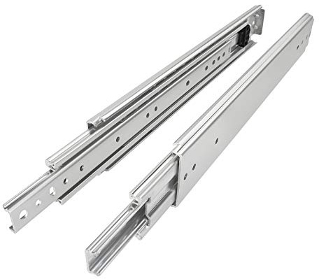 1 Paar SOTECH Schwerlastauszüge KV2-200-H76-L1500-NF belastbar bis 200 Kg | 1524 mm Schwerlast-Vollauszug