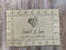 FSSS Ltd Personalised contemporary oak engagement wedding wooden jigsaw guest book puzzle keepsake gift (200 PIECES)