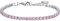 Luca Barra Bracciale da Donna Bracciale Tennis in Acciaio con Cristalli Rosa. La referenza è bk2272
