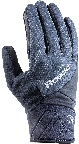 Roeckl Runaz Winter Fahrrad Handschuhe lang schwarz 2023: Größe: 10.5