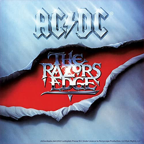 AC/DC Aufkleber The Razors Edge Sticker Angus Hardrock Metal Heavy ca. 10x10 cm