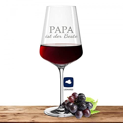 Leonardo Rotweinglas PUCCINI 750ml Papa ist der Beste