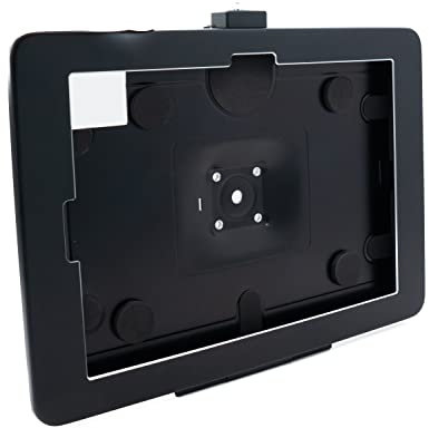 System-S Wandhalterung abschließbar für iPad 10 Pro 11 Air 4 5 in Schwarz