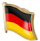 Deutsche Brosche Pin Deutsche Flagge Abzeichen Flagge Anstecknadelabzeichen Flagge Brosche Deutsche Karte Flagge Nationale Brosche Abzeichen Anstecknadel