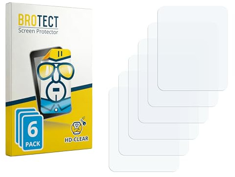 BROTECT (6 Stück Schutzfolie für Anio 5 Displayschutz Folie Made in Germany, Ultra-Klar