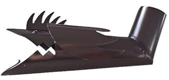 Scarico pluviale abbellimento gocciolatoio o buttavia drago ornamentale scarico acqua (D 80 mm Colore Testa di MORO)