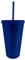 STARBUCKS Vasos brillantes de verano con tachuelas, color naranja o azul, edición de verano 2023, taza fría reutilizable (azul)