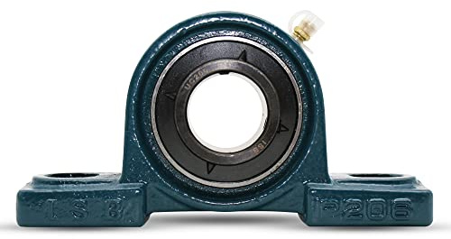 DOJA Barcelona | Stehlager UCP 203 | 17mm Lagerbock Achse | 2 Pack | Kugellager, Flanschlager, Gehäuselager, Linearlager | Flanschbohrung Lager: 3D-Druckerwerkzeugen, Wellenlager, Lagerbock