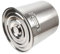 Pentola con coperchio in acciaio inox 201, pentola grande, padella multifunzione in acciaio inox, per cucinare, conservare e utilizzare tutti i giorni (70 l)