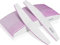 Professional Nail Files, Double Sided Emery Board for Nails 180/240 Grit, Coarse Washable Nail Files for Acrylic Nails & Natural Nails, 5 Pack Fine Grit Nail File
