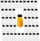 YUENPUN Lot de 50 petites bouteilles en plastique transparent de 120 ml avec couvercles pour lait, jus, boissons, smoothies