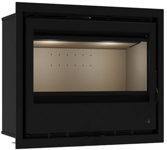 TERMOFOC - Insert à Bois avec Soufflerie Modèle Lagos C595 de 6,5 KW